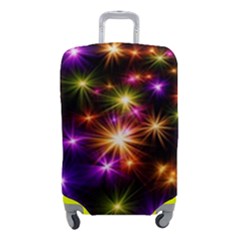 Star Colorful Christmas Abstract Luggage Cover (small) by Dutashop