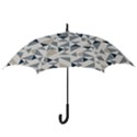 Geometric Triangle Modern Mosaic Hook Handle Umbrellas (Medium) View3