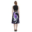 Canvas Acrylic Digital Design A-Line Full Circle Midi Skirt With Pocket View4