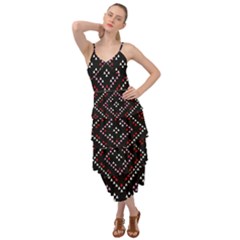 Pattern Abstract Design Art Layered Bottom Dress by Ravend