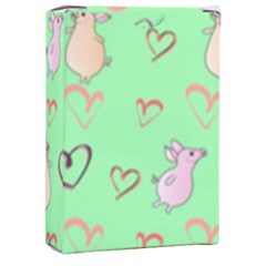 Pig Heart Digital Playing Cards Single Design (rectangle) With Custom Box by Ravend