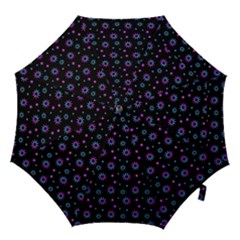 Stars Pattern Art Design Hook Handle Umbrellas (medium) by Ravend