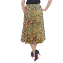 Art Modern Painting Acrylic Canvas Midi Mermaid Skirt View2