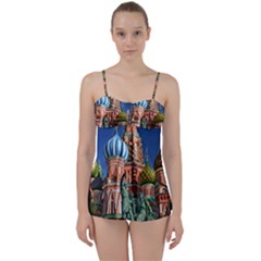 Saint Basil S Cathedral Babydoll Tankini Set by Modalart