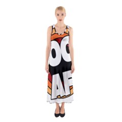 Cool Af Cool As Super Sleeveless Maxi Dress by Ndabl3x