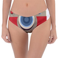 Photo Camera Machine Colorful Art Reversible Classic Bikini Bottoms by Ndabl3x