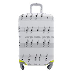Jingle Bells Song Christmas Carol Luggage Cover (small) by Ndabl3x