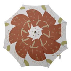 Abstract Pattern Art Drawing Hook Handle Umbrellas (large) by Ndabl3x