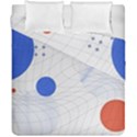 Computer Network Technology Digital Duvet Cover Double Side (California King Size) View1