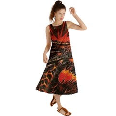 Dragon Summer Maxi Dress by Ndabl3x