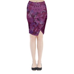 Pattern Warhola Midi Wrap Pencil Skirt by Ndabl3x