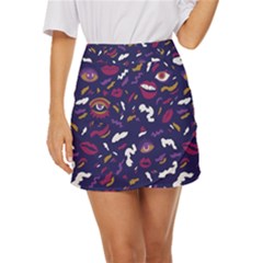 Pattern Burton Galmour Mini Front Wrap Skirt by Ndabl3x