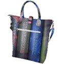 Vintage Collection Book Buckle Top Tote Bag View2