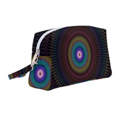 Artskop Kaleidoscope Pattern Wristlet Pouch Bag (medium) by Sarkoni