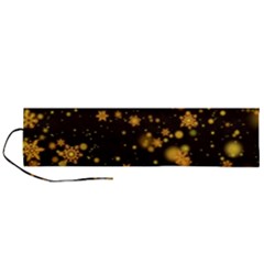 Background Black Blur Colorful Roll Up Canvas Pencil Holder (l) by Sarkoni