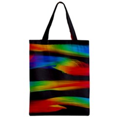 Colorful Background Zipper Classic Tote Bag by Sarkoni