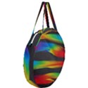 Colorful Background Giant Round Zipper Tote View3