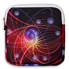 Physics Quantum Physics Particles Mini Square Pouch by Sarkoni