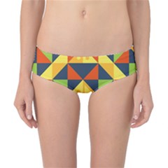Background Geometric Color Classic Bikini Bottoms by Sarkoni