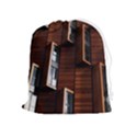 Abstract Architecture Building Business Drawstring Pouch (XL) View1