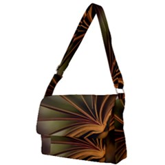 Book Screen Climate Mood Range Full Print Messenger Bag (l) by Amaryn4rt