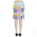 Pillows And Vegetable Field Illustration Adventure Time Cartoon Short Mermaid Skirt View2