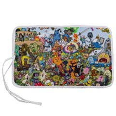 Cartoon Characters Tv Show  Adventure Time Multi Colored Pen Storage Case (s) by Sarkoni