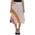 Retro Abstract Geometric Perfect Length Midi Skirt View1