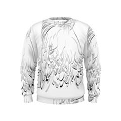 Eagle Birds Of Prey Raptor Kids  Sweatshirt by Modalart