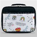 Abstract Fashion Background Suitable Fabric Printing Lunch Bag View1