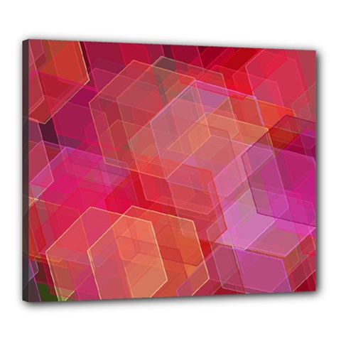 Abstract Background Texture Pattern Canvas 24  X 20  (stretched) by Ravend