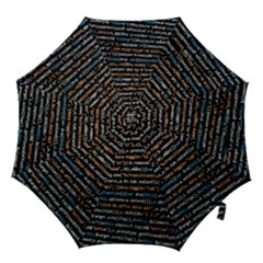 Close Up Code Coding Computer Hook Handle Umbrellas (large) by Amaryn4rt