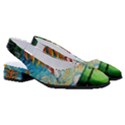 Cartoon Game Games Starry Night Doctor Who Van Gogh Parody Women s Classic Slingback Heels View3