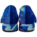 Starry Night In New York Van Gogh Manhattan Chrysler Building And Empire State Building Women s Chunky Heel Loafers View4