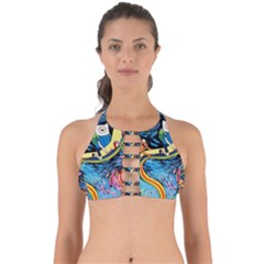 Adventure Time Art Starry Night Van Gogh Perfectly Cut Out Bikini Top by Modalart