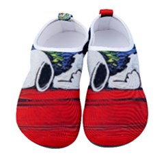Dog House Vincent Van Gogh s Starry Night Parody Men s Sock-style Water Shoes by Modalart