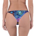 Golden Gate Bridge Starry Night Vincent Van Gogh Reversible Bikini Bottoms View2