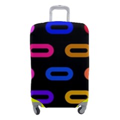 Pattern Background Structure Black Luggage Cover (small) by Pakjumat