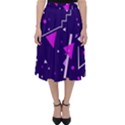 Memphis Pattern Geometric Abstract Classic Midi Skirt View1