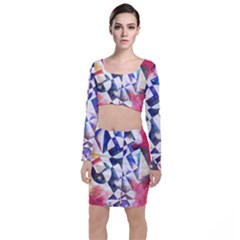 Abstract Art Work 1 Top And Skirt Sets by mbs123
