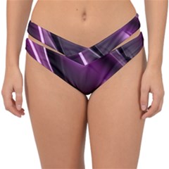 Fractal Mathematics Abstract Double Strap Halter Bikini Bottoms by Amaryn4rt