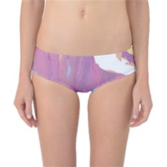 Pink Mountains Grand Canyon Psychedelic Mountain Classic Bikini Bottoms by Modalart