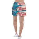 Leaves Boho Plant Bohemian Drawing Classic Tennis Skirt View2