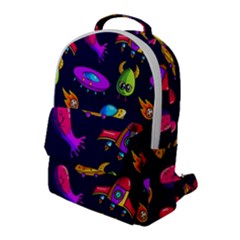 Space Pattern Flap Pocket Backpack (large) by Bedest