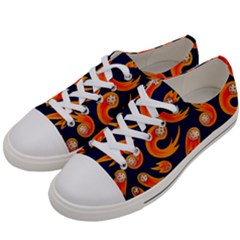 Space Patterns Pattern Men s Low Top Canvas Sneakers by Bedest