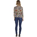 Tattoo Pattern Women s Casual 3/4 Sleeve Spring Jacket View4