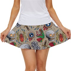 Tattoo Pattern Women s Skort by Bedest