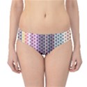 Triangle Stripes Texture Pattern Hipster Bikini Bottoms View1