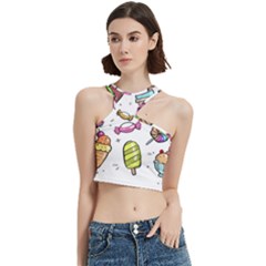 Doodle Cartoon Drawn Cone Food Cut Out Top by Hannah976