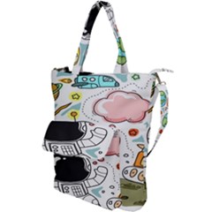 Sketch Cute Child Funny Shoulder Tote Bag by Hannah976